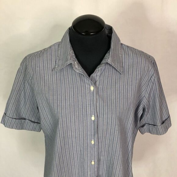 Dockers Cotton Button Up Shirt - Women’s L - Picture 4 of 6